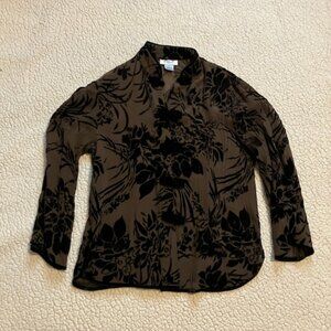 Aris.A silk top size S